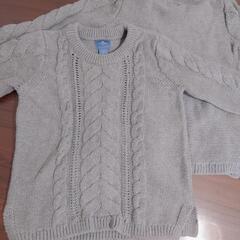 babyGap ケーブルニット セーター サイズ80 12-18...