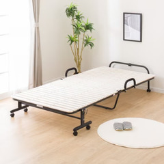 週末限定価格【新品未開封】折りたたみ すのこベッド　シングル