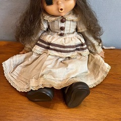 セキグチ マドモアゼル ジェジェ 人形 ソフビ おしゃぶり人形 着せ替え人形 レトロ 全長40cm ヴィンテージ 当時物の画像