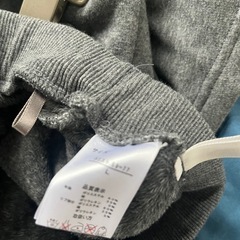 未使用  裏起毛ロングスカートの画像