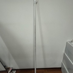 突っ張り棒 特大 75~120cm 耐荷重50~30kg ホワイト
