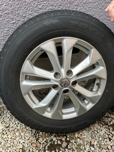 225/65R17 スタッドレスタイヤ＋日産純正ホイール【できれば手渡し】 225/65R17 美品！スタッドレスタイヤ＆ホイール4本セット日産純正