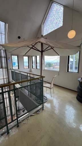 屋外用テラスセット（1セット）／店舗改装・新築建て替えに伴い、装飾品・備品・家具を譲渡いたします