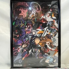 [ハ3691]エヴァンゲリオン　パズル　1000ピース完成品　額縁付の画像