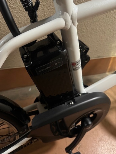 Panasonic ベロスターミニ　電動アシスト自転車 ホワイト