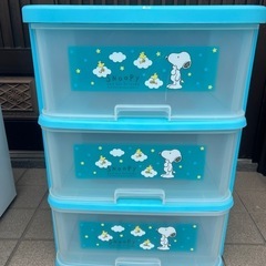 3段カラーボックス
