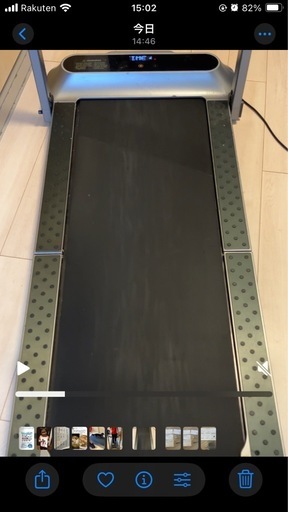 【定価11.9万円】折りたためるルームランナー　walking pad r2