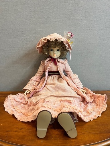 【グリーンの瞳のお人形さん】オオイケ 西洋人形 ドール 着せ替え人形 フランス人形 ヴィンテージ アンティーク