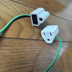 コンセント 変換 3Pプラグを2Pに変換用アダプタ の画像