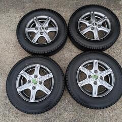 ⑪軽トラ・箱バン用の新品ノーマルタイヤと中古ホイールとナット付き ⑲軽トラ・箱バン用新品ノーマルタイヤと中古美品ホイールとナット付き