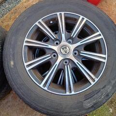 夏タイヤ+アルミホイール　195/65R15の画像