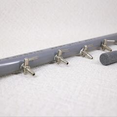 【受付中】ブロワ接続用エアーコック片側10連 金魚メダカ水槽のエアー分岐に の画像