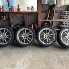 (お取り引き中)アルミ、タイヤセット
