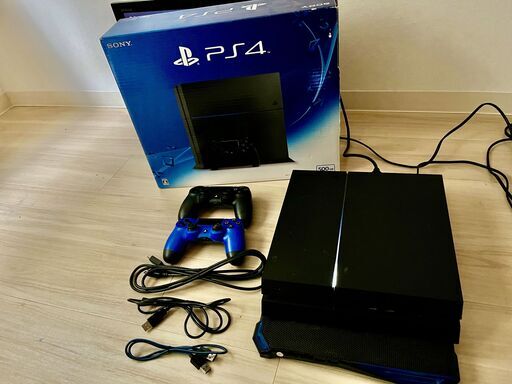 PlayStation 4 本体 CUH-1200A（500GB）フルセット、追加純正コントローラー
