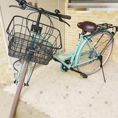 27インチ ? 中古 自転車 7980円 ?3段切替 ? 鍵新品！ ? オート