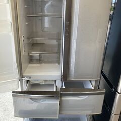 【決まりました】a●日立（HITACHI） ノンフロン冷蔵庫 2006年製 6ドア【姶良市】の画像