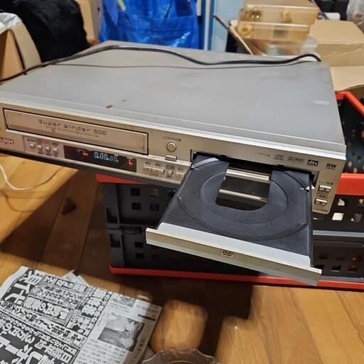 ビデオ DVD デッキ 三菱 （三菱電機 ダビング機能搭載 ビデオ一
