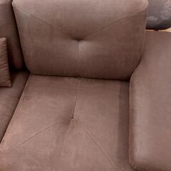 【値下げしました】大塚家具 2.5人掛けワイドソファ ソファベッド No.1899● ※現金、クレジット、スマホ決済対応の画像