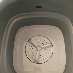 レコルト　しまえるミニ洗濯機の画像