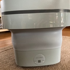 レコルト　しまえるミニ洗濯機の画像
