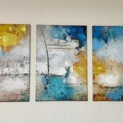 壁掛絵　　
40x60cmx3pcs