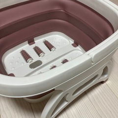 フットバス 折りたたみフットバス 新品未使用品！足湯器　シリコン...