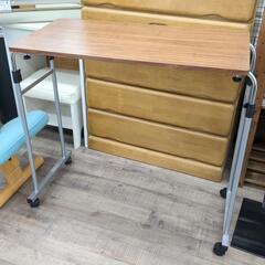 ★売約中 永井興産 伸縮式ベッドテーブル ブラウン