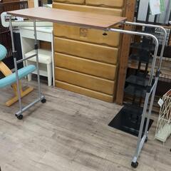 ★売約中 永井興産 伸縮式ベッドテーブル ブラウンの画像