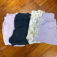 女の子半ズボンsize110の画像