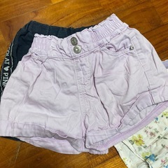 女の子半ズボンsize110の画像
