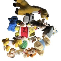 ぬいぐるみ 大量まとめの画像