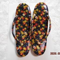 和装・草履・２３・５センチ・中古品・着物生地より