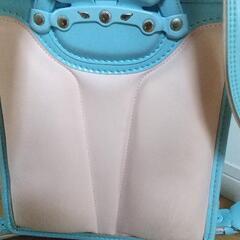 セイバン　天使のはね　サックス（水色）ランドセル 女児 女の子の画像