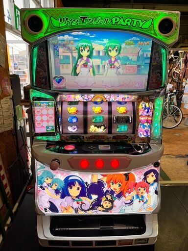 【愛品館 市原店】店頭取引のみ/サミー　ツインエンジェルPARTY　6号機　スロット実機