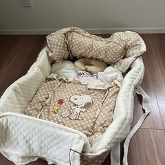 スヌーピー クーハン ベッド ベビーの画像