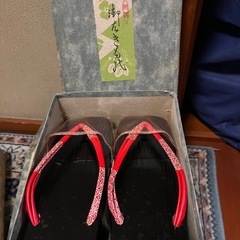 【新品未使用】雨用　浴衣下駄