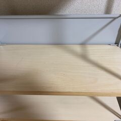 無印良品　スチールユニットシェルフ　高さ1750.5　幅58　奥行25の画像