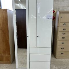 ★ジモティ割あり★ ニトリ ワードローブ 白 H200.6×D5...