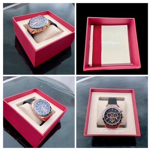 ?【最終値引き】新品未使用品2025年購入■ ブランド：Ferragamo 型番：SFHR00320 モデル：SLX CHRONO