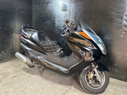 ★支払総額3.8万円★ 走行テスト済み！書類完備！ ヤマハ マジェスティ250C SG03J エナメルシート！バックレスト！カスタムベースに♪