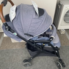 【お値下げ】A形ベビーカー アップリカ ラクーナビッテ クッションの画像