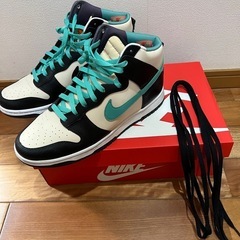 ナイキ ダンクハイレトロ EMB "Pearl White an...