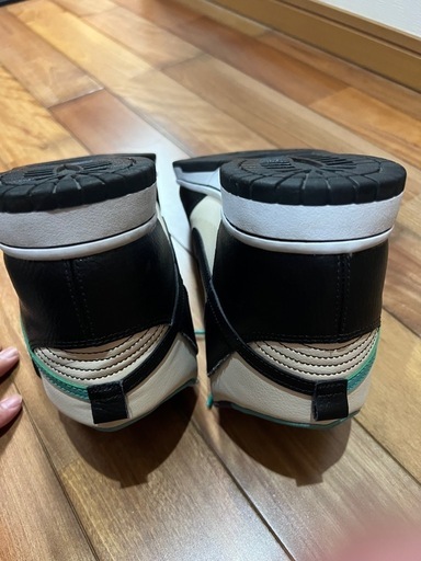 ナイキ ダンクハイレトロ EMB "Pearl White and Washed Teal"29.0cm