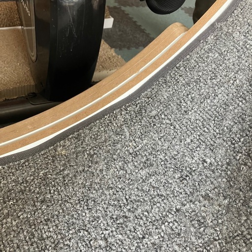猫ホイール 90cm ホワイト 木製　ねこ用回し車　キャットホイール