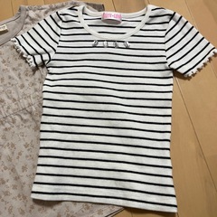 新品＆美品120cmトップス2枚セットの画像