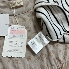新品＆美品120cmトップス2枚セットの画像