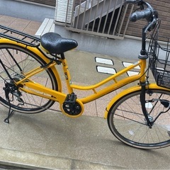 自転車　美品