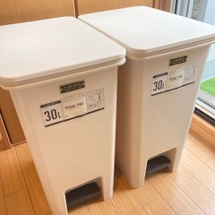 ゴミ箱【天馬】ペダルペール 30Ｌ 2個セット