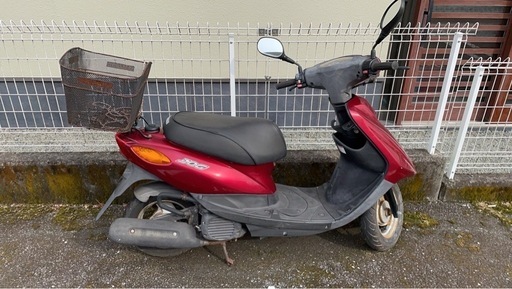 ヤマハ　jog 低走行距離　自賠責1年残　現不動車