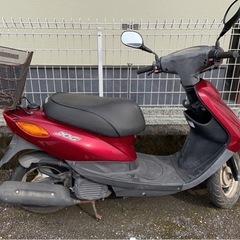 ヤマハ　jog 低走行距離　自賠責1年残　現不動車